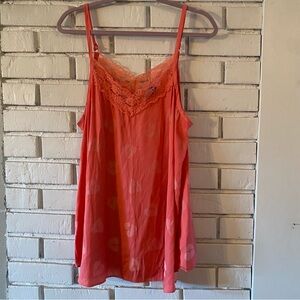 Torrid lightening heart pink cami